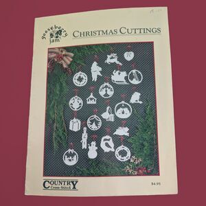 Christmas Cuttings Gooseberry Jam Paper Cutting Booklet Ornaments Cards Vintage
